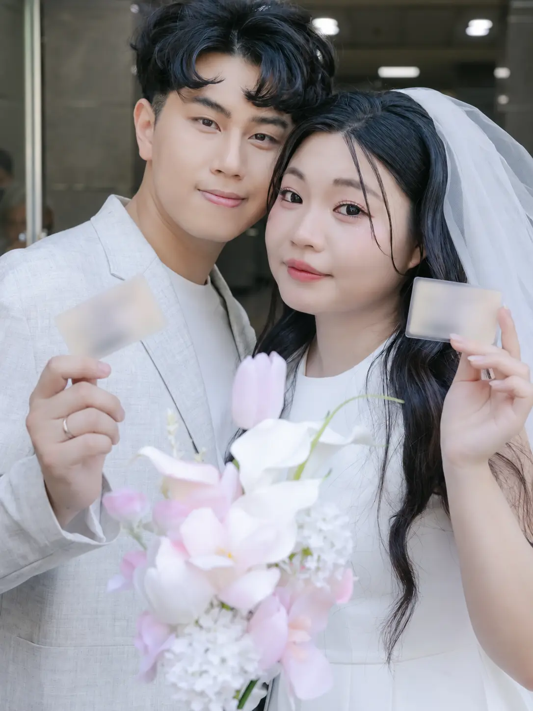結婚登記妝髮作品